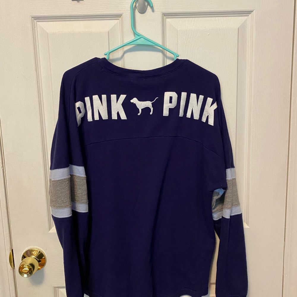 Pink long sleeve top